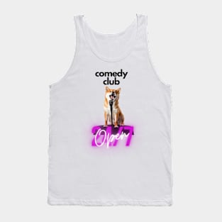 Comedy Club Shiba Inu Meme Light Tank Top